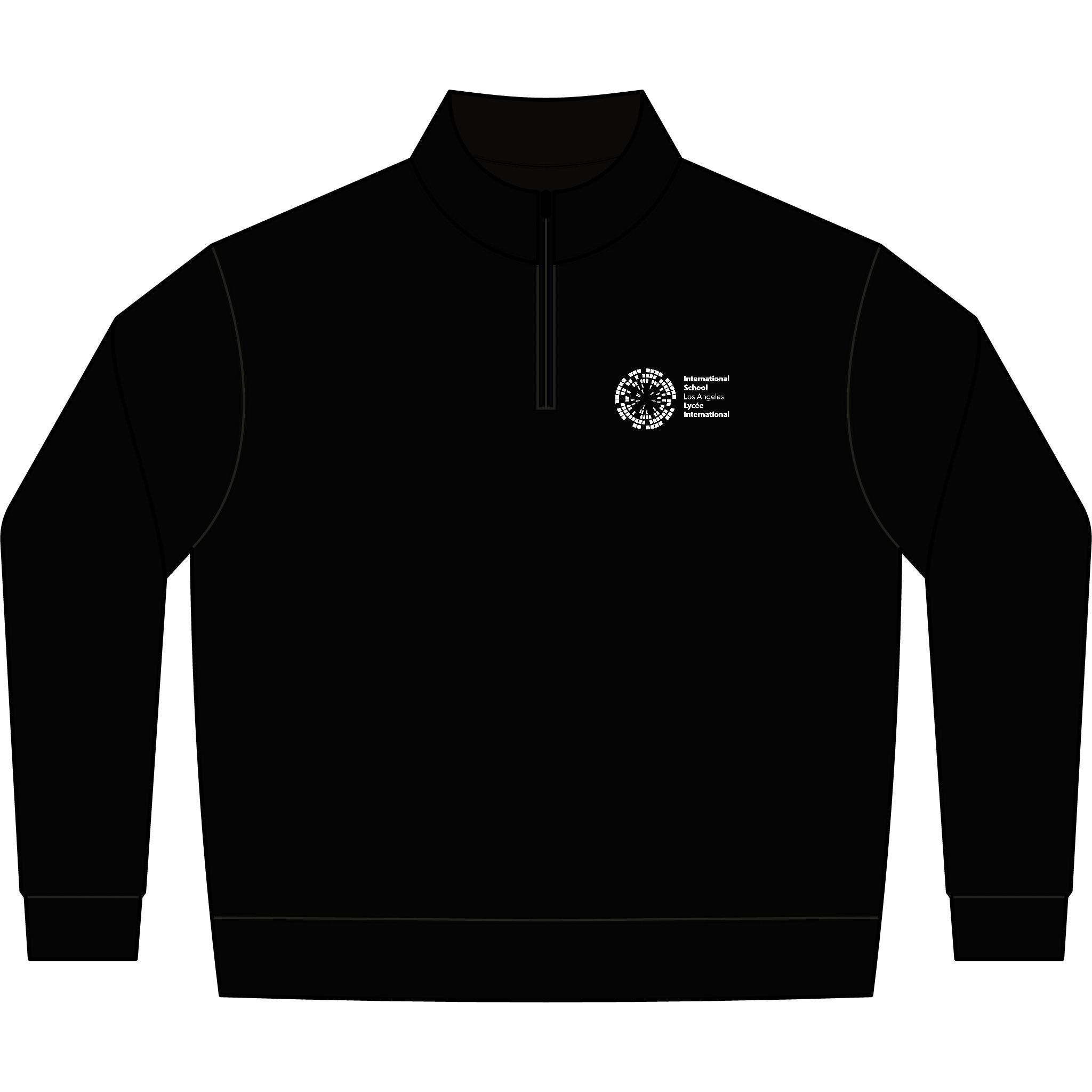 Globe Logo Adult Fleece Quarter-Zip Pullover