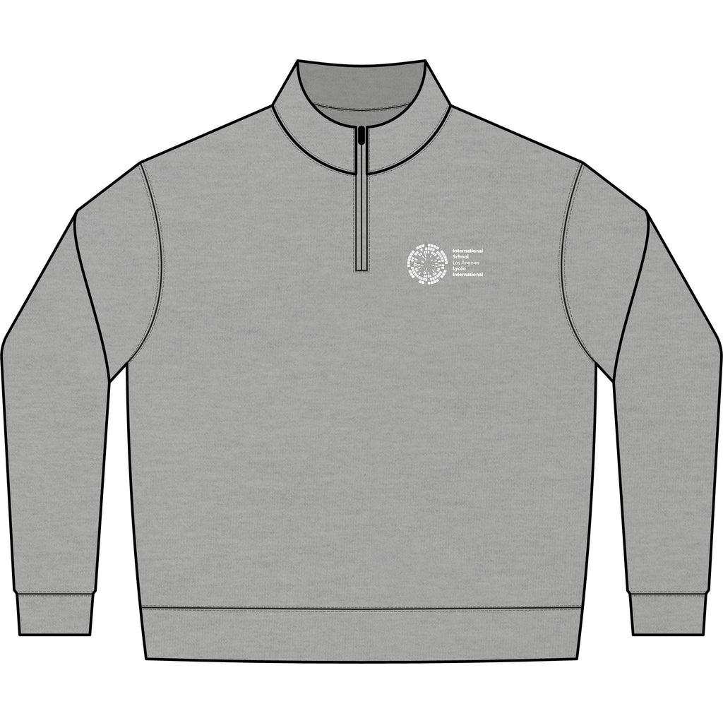 Globe Logo Adult Fleece Quarter-Zip Pullover